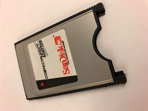 PCMCIA adapter til Compact Flash kort SANDISK